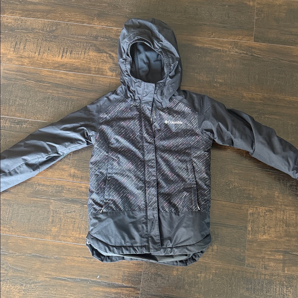 Columbia Charcoal Hooded Jacket